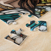 教会ステンドグラス・イエス ジグソーパズル (側面)