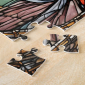 教会ステンドグラス・イエス ジグソーパズル (側面)