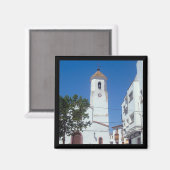 教会スペインのの磁石 – アルメリア州,チリベル マグネット (正面/裏面)