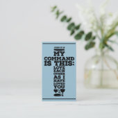 教会テレホンカード、教会広告アイディア コーリングカード (スタンド正面)