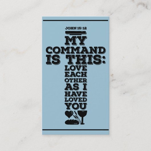 教会テレホンカード、教会広告アイディア コーリングカード (正面)