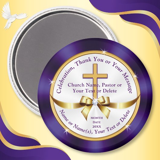 教会パーソナライズされたのお土産 マグネット