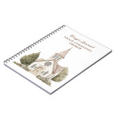 教会パーソナライズされた祈りの言葉ジャーナル ノートブック (左側)