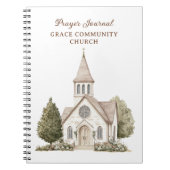 教会パーソナライズされた祈りの言葉ジャーナル ノートブック (正面)