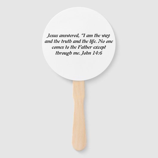 教会ファン ハンドファン (裏面)