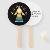 教会ファン ハンドファン (正面&裏面)