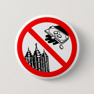 教会ボタンを食べ物を与えないで下さい 缶バッジ