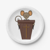 教会マウス ペーパープレート (正面)