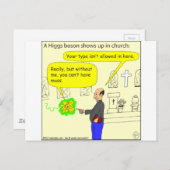 教会マンガの410ヒッグス粒子 ポストカード (正面/裏面)