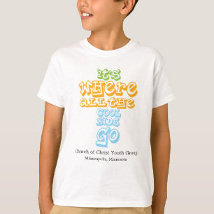 教会ユースグループTシャツChristian Cross Tシャツ
