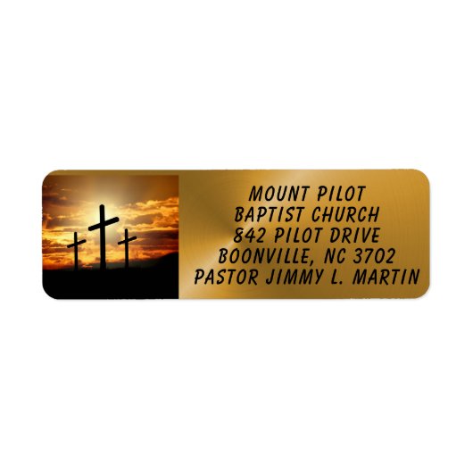 教会ラベル ラベル (正面)