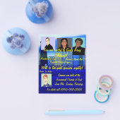 教会リバイバルフライヤー チラシ (シングル)