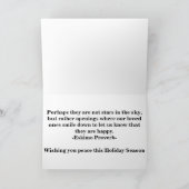 教会ロービジョン記念クリスマスカード シーズンカード (内部)