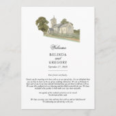 教会伝統的モノグラ結婚ムの旅程 プログラム (正面)