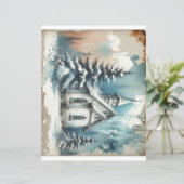 教会冬の風景 (スタンド正面)