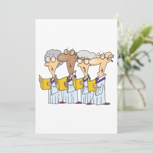 教会合唱団 招待状 (スタンド正面)