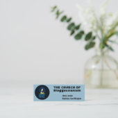 教会名刺。  カスタマイズして下さい スキニー名刺 (スタンド正面)