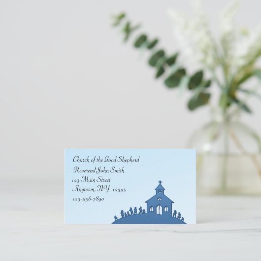 教会名刺 名刺 (スタンド正面)