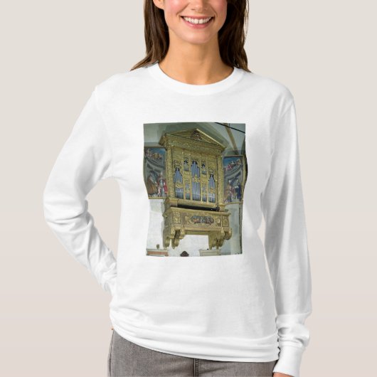 教会器官、c.1590の眺め tシャツ (正面)