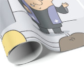 教会大臣の説教 ラッピングペーパー (ロールコーナー)