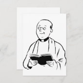 教会大臣招待状 招待状 (正面/裏面)