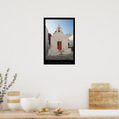 教会子猫 – ミコノス ポスター (キッチン)