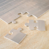 教会島との霧深い出血させた湖の日の出 ジグソーパズル (側面)