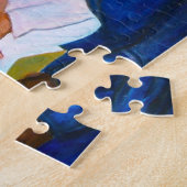 "教会帽子女性"ののパズル ジグソーパズル (側面)