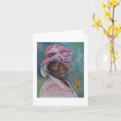 教会帽子Ida カード (黄色い花)