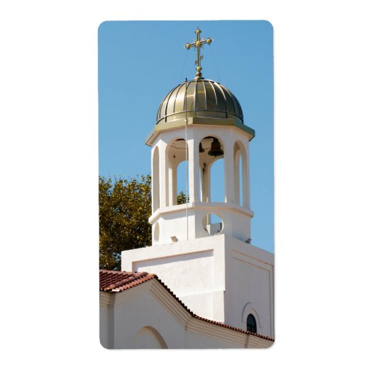 教会建物 ラベル (正面)