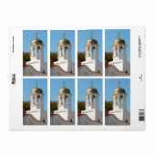 教会建物 ラベル (フルシート)