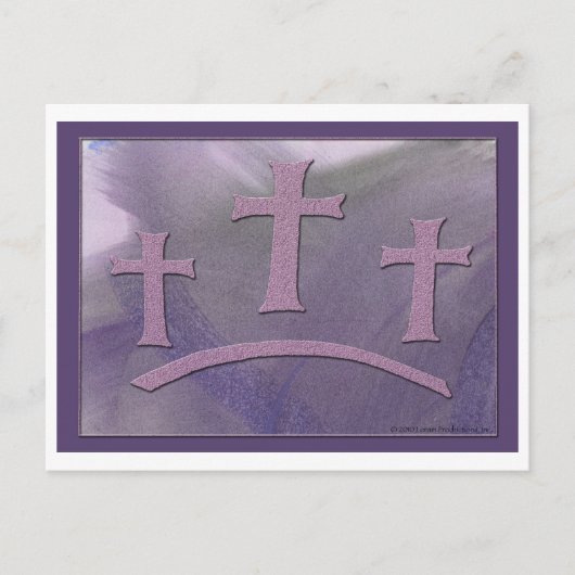 教会招待状の郵便はがき インビテーションポストカード (正面)