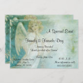 教会招待 親睦会 特別イベント 招待状 (正面/裏面)