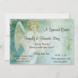 教会招待 親睦会 特別イベント 招待状