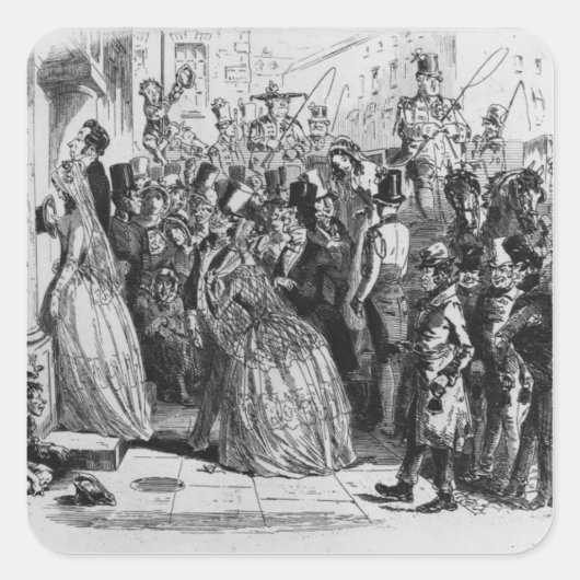 教会来の家 スクエアシール (正面)