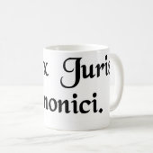 教会法の本 コーヒーマグカップ (正面右)