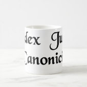 教会法の本 コーヒーマグカップ (中央)