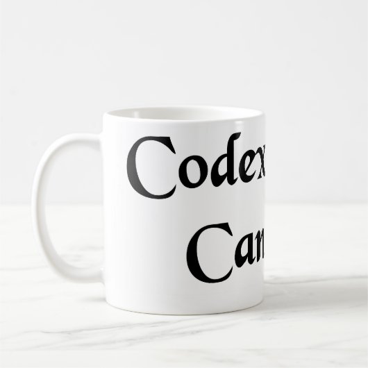 教会法の本 コーヒーマグカップ (左)