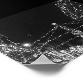 教会照明通りバーリントン・バーモント ポスター (角)