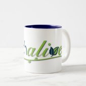 教会生きたロゴのマグ ツートーンマグカップ (正面右)