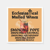 教会用のマルチ・ワイン スタンダードカクテルナプキン (正面)