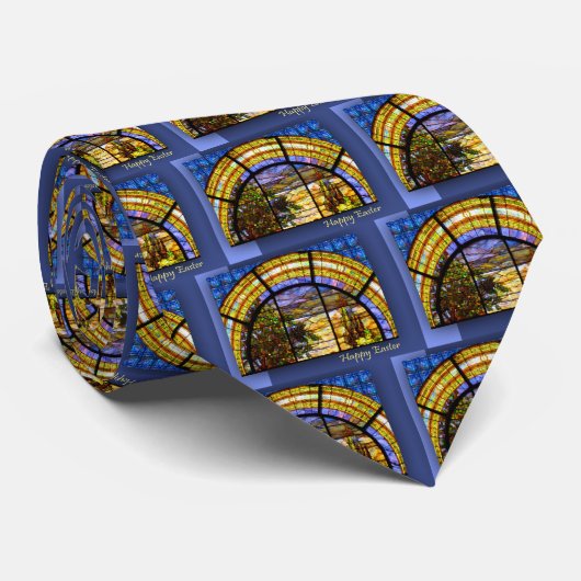 教会窓のイースターアーチのタイ ネクタイ (ロール)