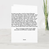 教会窓 シーズンカード (裏面)