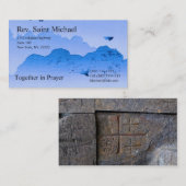 教会管理カード 名刺 (正面/裏面)