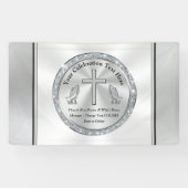 教会素晴らし旗、任意の大事な行事 横断幕 (横)