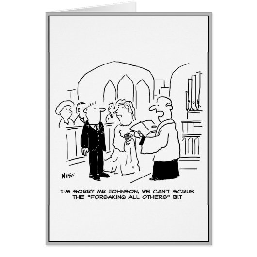 教会結婚の牧師は誓いを立てることができない (正面)