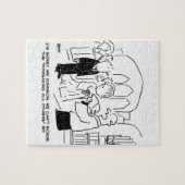 教会結婚の牧師は誓いを立てることができない ジグソーパズル (横)