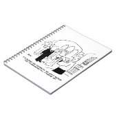 教会結婚の牧師は誓いを立てることができない ノートブック (左側)