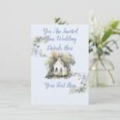 教会結婚式招待状 招待状 (スタンド正面)