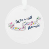 教会聖歌隊 オーナメント (裏面)